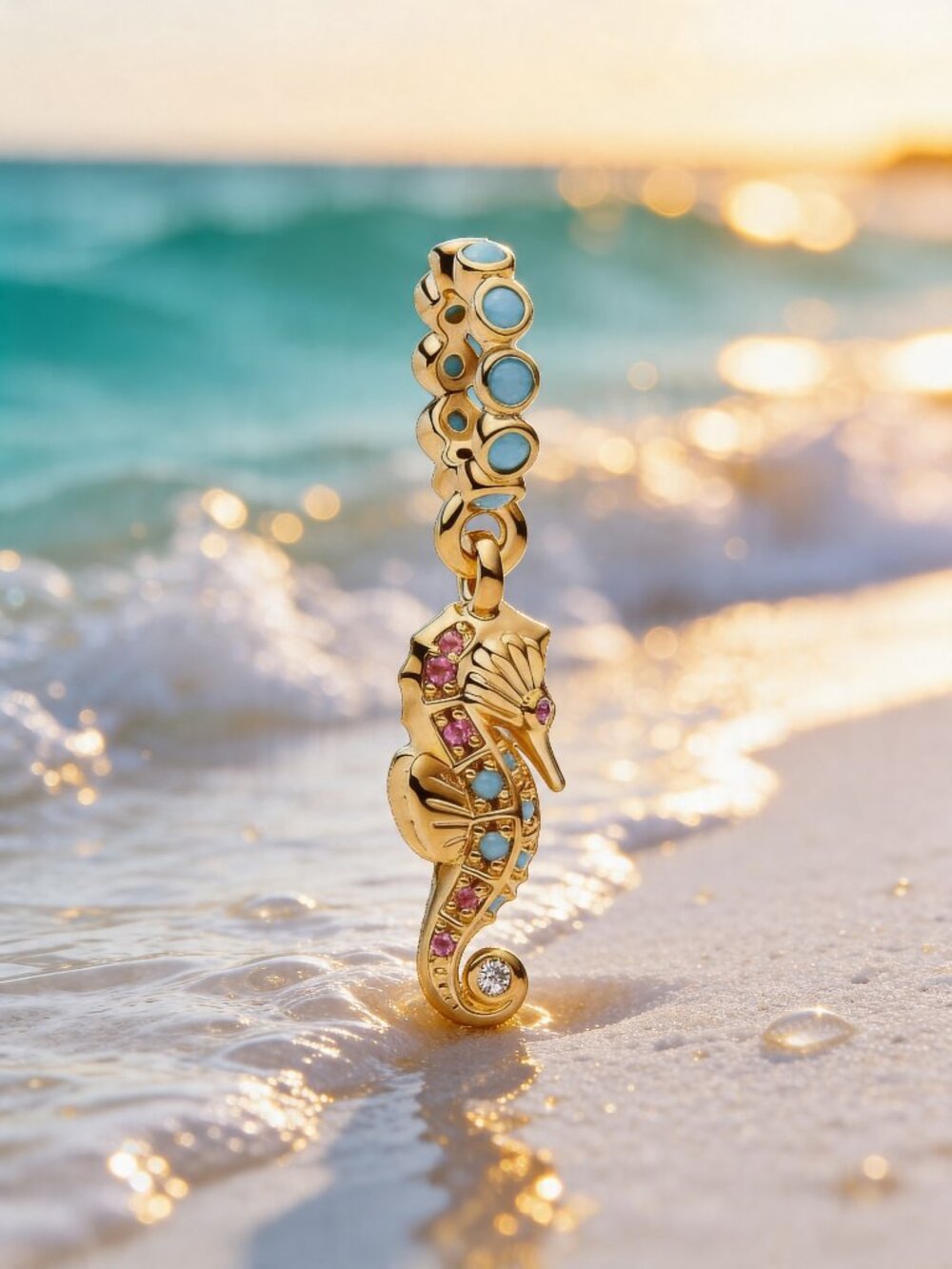 Seahorse Dangle Charm